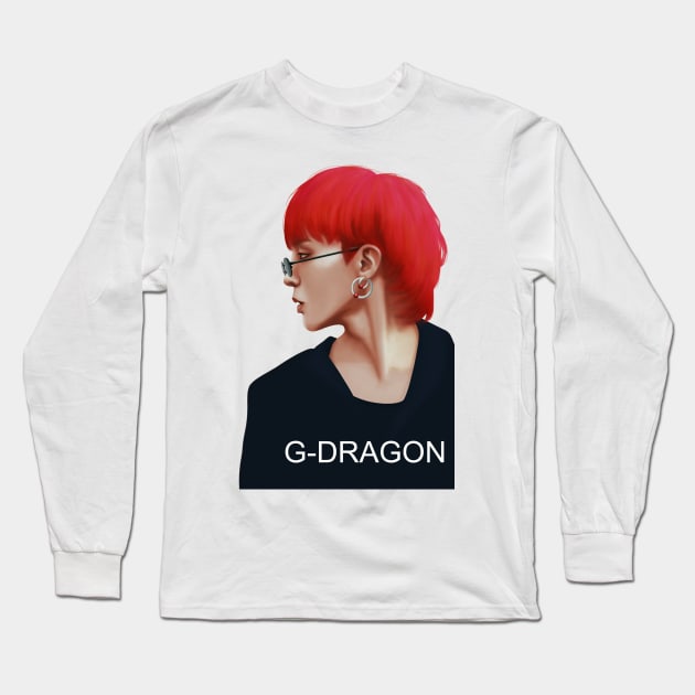 G-Dragon Long Sleeve T-Shirt by VermilionBlond